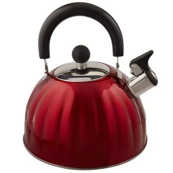 Gibson Mr. Coffee 2.1 qt. Kettle - Stainless Steel Whistling - Picture 2 of 3